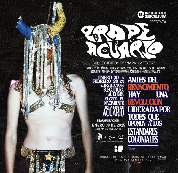 Flyer de Era de Acuario