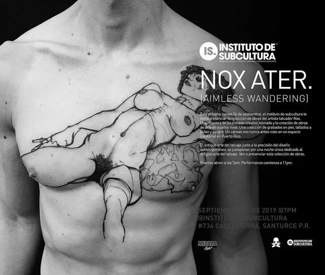 Flyer de Nox Ater. (Aimless Wandering)